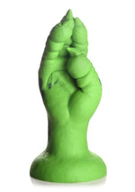 Load image into Gallery viewer, Creature Cocks Raptor Claw Fisting Silicone Dildo - Green
