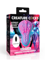 Load image into Gallery viewer, Creature Cocks Vulvaron Rechargeable Silicone Grinder Vibrator with Remote - Multicolor
