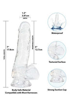 Load image into Gallery viewer, Crystal Addiction Dildo with Balls
