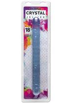 Load image into Gallery viewer, Crystal Jellies Double Dildo - Clear - 18in

