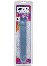 Load image into Gallery viewer, Crystal Jellies Jr. Double Dildo - Clear - 12in
