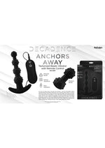 Load image into Gallery viewer, Decadence Anchors Away Silicone Vibrating Butt Plug with Remote Control
