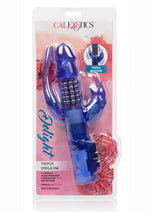 Load image into Gallery viewer, Delight Triple Orgasm Rotating Rabbit Vibrator - Blue/Purple

