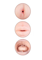Load image into Gallery viewer, Delite Two Ways Mouth and Ass Masturbator
