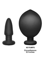 Load image into Gallery viewer, Deluxe Wonder Plug Inflatable Silicone Vibrating Butt Plug with Remote Control
