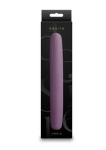 Load image into Gallery viewer, Desire Amore Rechargeable Silicone Dual End Vibrator - Purple
