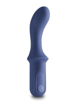 Load image into Gallery viewer, Desire Fortuna Rechargeable Silicone G-Spot Vibrator - Blue
