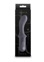 Load image into Gallery viewer, Desire Fortuna Rechargeable Silicone G-Spot Vibrator - Smoke
