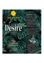 Load image into Gallery viewer, Desire Pheromone Massage Oil 4oz - Citrus
