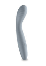 Load image into Gallery viewer, Desire Sonata Rechargeable Silicone G-Spot Vibrator - Gray/Grey
