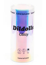 Load image into Gallery viewer, Dildolls Glitzy Silicone Dildo - Pink
