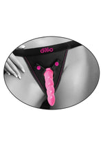 Load image into Gallery viewer, Dillio Perfect Fit Harness - Black/Pink
