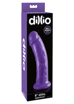 Load image into Gallery viewer, Dillio Realistic Dildo - Purple - 8in

