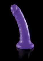 Load image into Gallery viewer, Dillio Realistic Slim Dildo - Purple - 6in
