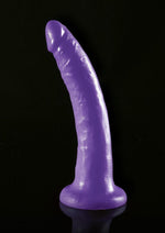 Load image into Gallery viewer, Dillio Realistic Slim Dildo - Purple - 7in
