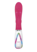 Load image into Gallery viewer, Disco Bunny Rechargeable Silicone Rabbit Vibrator with Dual Stimulation
