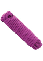 Load image into Gallery viewer, Doc Johnson Japanese Style Cotton Bondage Rope - Purple - 32 Feet
