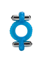 Load image into Gallery viewer, Double Dolphin Vibrating Cock Ring with Clitoral Stimulation
