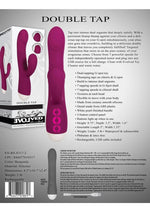Load image into Gallery viewer, Double Tap Silicone Rechargeable G-Spot Vibrator
