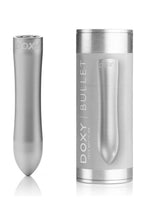 Load image into Gallery viewer, Doxy Bullet Rechargeable Aluminum Vibrator - Metal/Silver
