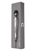 Load image into Gallery viewer, Doxy Die Cast 3 Wand Plug-In Vibrating Body Massager - Brushed Metal/Metal - Small
