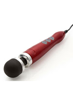 Load image into Gallery viewer, Doxy Die Cast 3 Wand Plug-In Vibrating Body Massager - Metal/Red - Small
