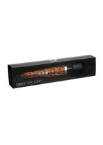 Load image into Gallery viewer, Doxy Die Cast Wand Plug-In Vibrating Body Massager - Animal Print/Metal/Tiger Pattern
