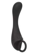 Load image into Gallery viewer, Dr. Joel Kaplan Rechargeable Silicone Prostate Locator Anal Vibrator - Black
