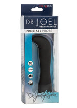 Load image into Gallery viewer, Dr. Joel Kaplan Rechargeable Silicone Prostate Probe Anal Vibrator - Black

