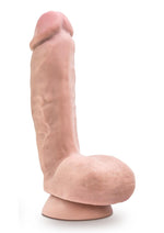 Load image into Gallery viewer, Dr. Skin Glide Self Lubricating Dildo with Balls - Vanilla - 8.5in
