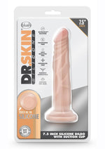 Load image into Gallery viewer, Dr. Skin Dr. Carter Silicone Dildo with Suction Cup - Vanilla - 7.5in
