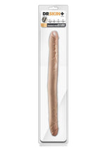 Load image into Gallery viewer, Dr. Skin Plus Posable Double Dong - Vanilla - 16.5in
