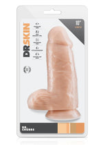 Load image into Gallery viewer, Dr. Skin Dr. Chubbs Dildo with Balls and Suction Cup - Vanilla - 10in
