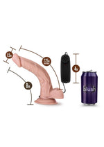 Load image into Gallery viewer, Dr. Skin Dr. Sean Vibrating Dildo with Remote Control

