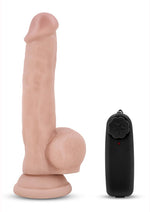 Load image into Gallery viewer, Dr. Skin Dr. Spin Gyrating Dildo with Suction Cup - Flesh/Vanilla - 8.5in
