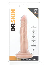 Load image into Gallery viewer, Dr. Skin Mini Dildo - Flesh/Vanilla - 5in
