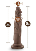 Load image into Gallery viewer, Dr. Skin Realistic Cock Basic 7.5 Dildo
