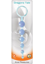 Load image into Gallery viewer, Dragonz Tale Anal Pleasures Silicone Anal Beads - Blue/Purple
