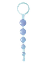Load image into Gallery viewer, Dragonz Tale Anal Pleasures Silicone Anal Beads - Blue/Purple
