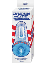 Load image into Gallery viewer, Dream-Lite Crystal Vagina Masturbator - Blue
