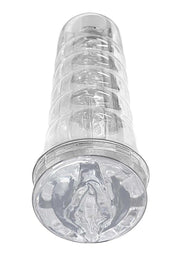 Dream-Lite Crystal Vagina Masturbator - Clear