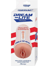 Load image into Gallery viewer, Dream-Light Delight Realistic Vagina Masturbator - Vanilla
