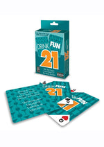 Load image into Gallery viewer, Drink Fun 21 Card Game