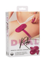 Load image into Gallery viewer, Dual Rider Remote Control Grinder Rechargeable Silicone Vibrator - Red
