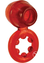 Load image into Gallery viewer, Dual Support Magnum Ring Cock Ring - Red

