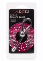 Load image into Gallery viewer, E-Z Cinch Silicone Lasso Ring - Black
