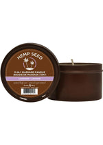 Load image into Gallery viewer, Earthly Body Hemp Seed 3 In 1 Massage Candle - Lavender - 6oz