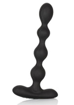 Load image into Gallery viewer, Eclips Slender Beads Silicone Flexible USB Rechargeable Anal Beads Probe Waterproof - Black - 7in
