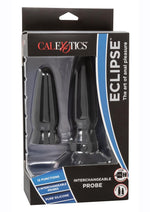 Load image into Gallery viewer, Eclipse Interchangeable Rechargeable Silicone Probe - Black
