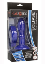 Load image into Gallery viewer, Eclipse Wristband Remote Control Silicone Rechargeable Rimming Probe - Blue
